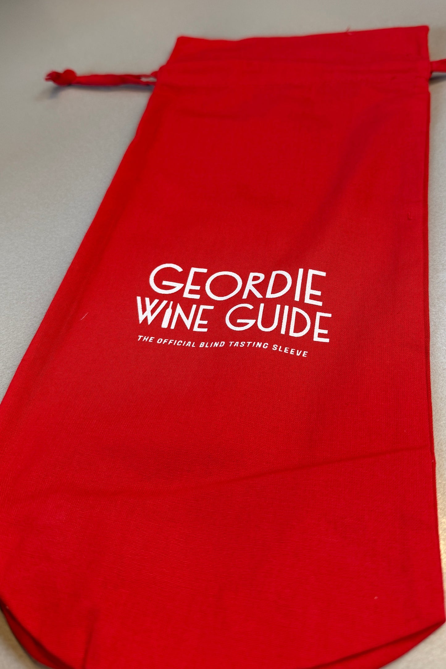 Geordie Wine Guide Blind Tasting Sleeve