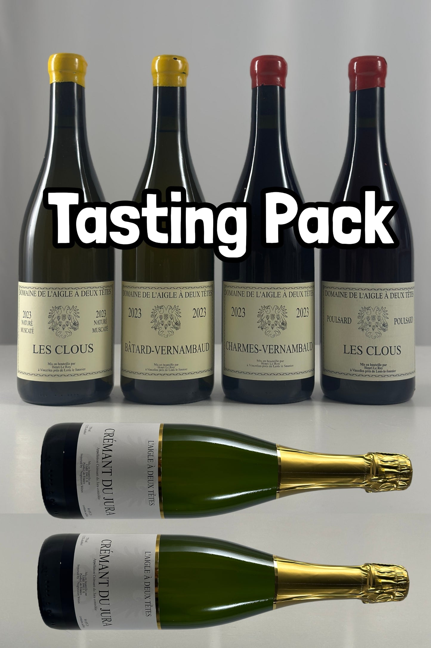 L'Aigle à Deux Têtes - TASTING PACK 4 wines + 2 crémants
